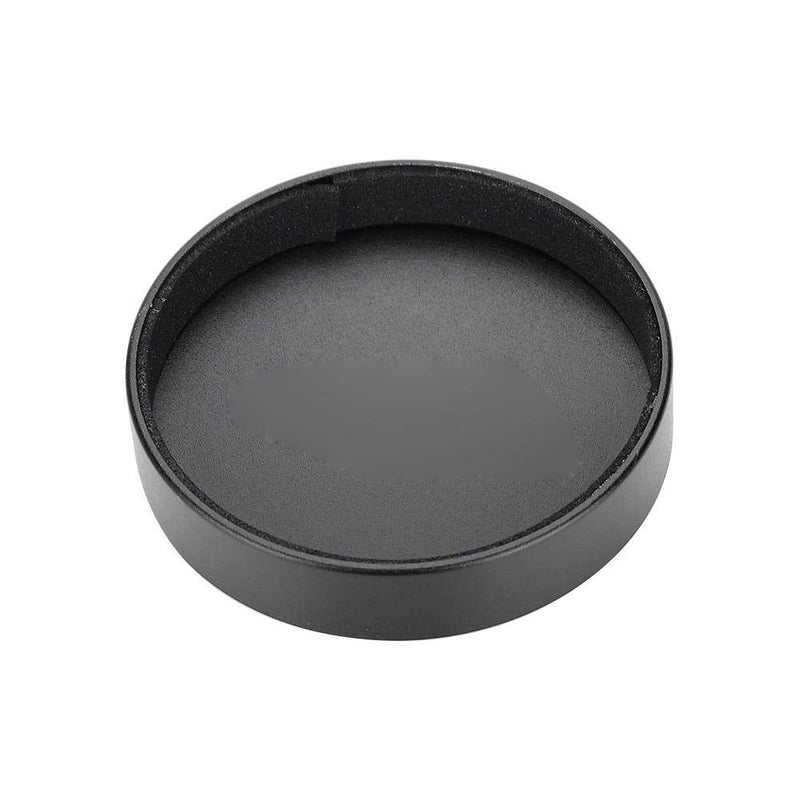 Mugast Lens Cap, Durable Alloy Camera Lens Cap Lightweight Lens Front Cap Photography Accessories for Leica E39 M Lens(Black) Black
