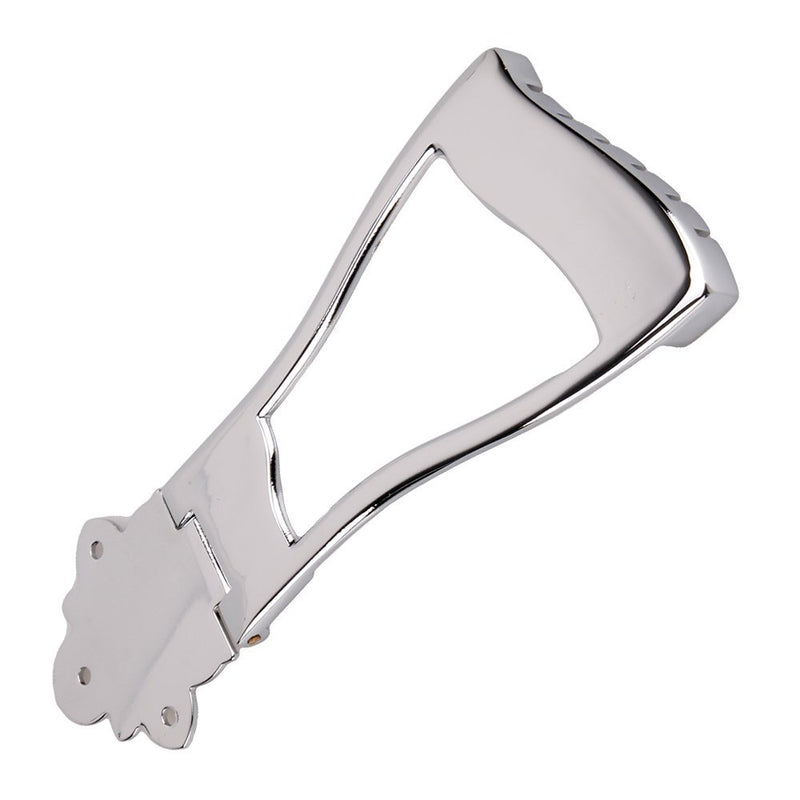 Solid Replacement Bridge Tailpiece for Jazz Archtop Guitar