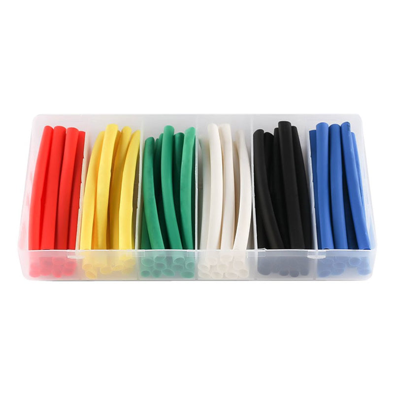 Hygoo 60 PCS Assorted Heat Shrink Tubing Tube, Wire Repair Protector Compatible with iPhone X 8 7 6 Plus 5 SE iPad iPod USB Data Cable