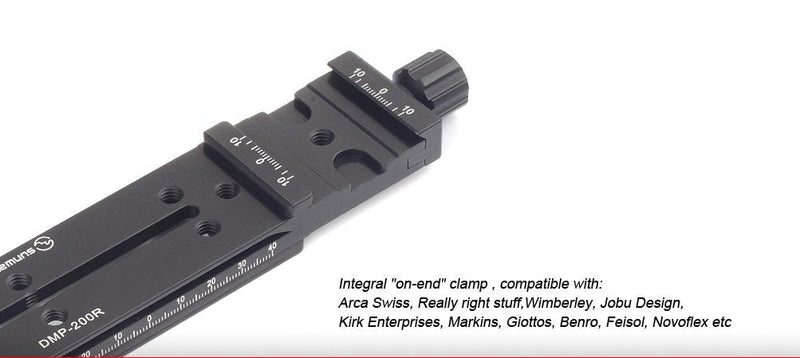 [AUSTRALIA] - SUNWAYFOTO DMP-200R Rail Nodal Slide w Arca RRS Compatible Clamp DMP200R Sunway 
