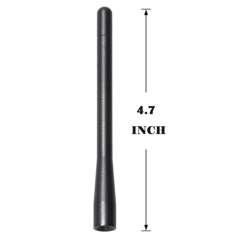 [AUSTRALIA] - Anina 4.7'' Car Short Antenna Mast for 2009-2018 Ford F150 Aluminium Alloy Truck Antenna for AM/FM Radio Reception Car Wash Proof 4.7 Inch 
