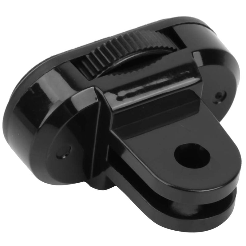 1/4 Inch Mount Adapter, Metal Action Camera Mount Adapter Universal Black Tripod Mount Adapter with Locating Pin for Sony, for OSMO Pocket Camera