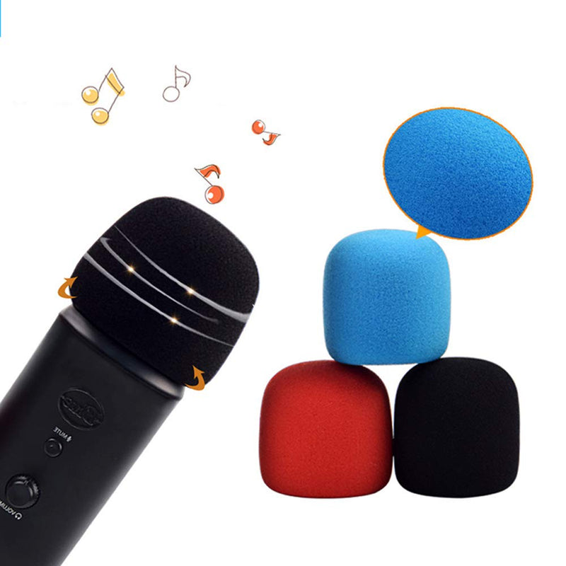 [AUSTRALIA] - RMISODO 30 Pieces Foam Microphone Cover Windscreen Colorful Handheld Mic Cover 