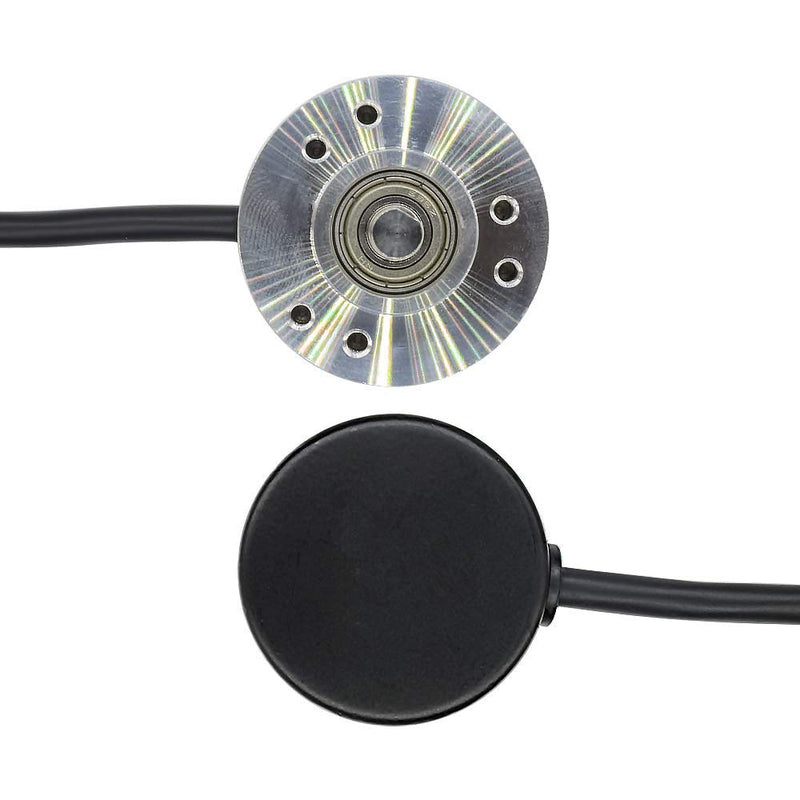 600P/R Rotary Encoder, Aideepen AB 2 Phase Incremental Rotary Encoder 6mm Shaft 5V-24V Wide Voltage