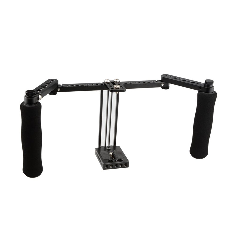 CAMVATE Monitor Cage with Adjustable Handles for 5 inch and 7 inch LCD Monitors