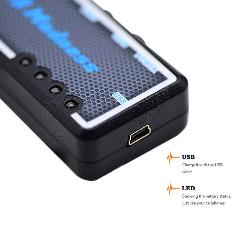[AUSTRALIA] - SONICAKE US Madness Plug-In USB Chargable Portable Pocket Guitar Bass Headphone Amp Carry-On Bedroom Effects 