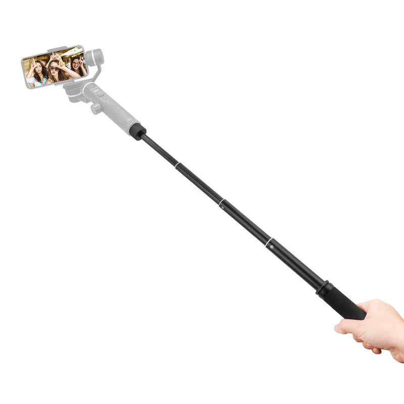 FeiyuTech V3 Handheld Stabilizer Extension Pole Stick Rod Bar with 1/4 Inch Screw Mount Max.52.8cm Long Compatible with Feiyu G6/G6 Plus/SPG2/SPG/WG2/WG2X/G5GS Gimbal
