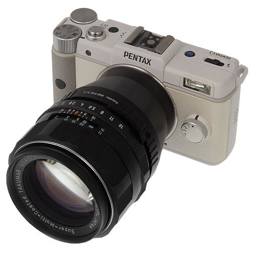 Fotodiox Lens Mount Adapter (Type 1), M42 (42mm x1 Thread Screw) Lens to Pentax Q-Series Camera, fits Pentax Q Mirrorless Cameras, fits Pentax Takumar and Zeiss Lenses.