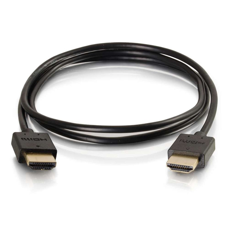 C2G HDMI Cable, 4K, High Speed HDMI Cable, 60Hz, 3 Feet (0.91 Meters), Black, Cables to Go 41363 3ft