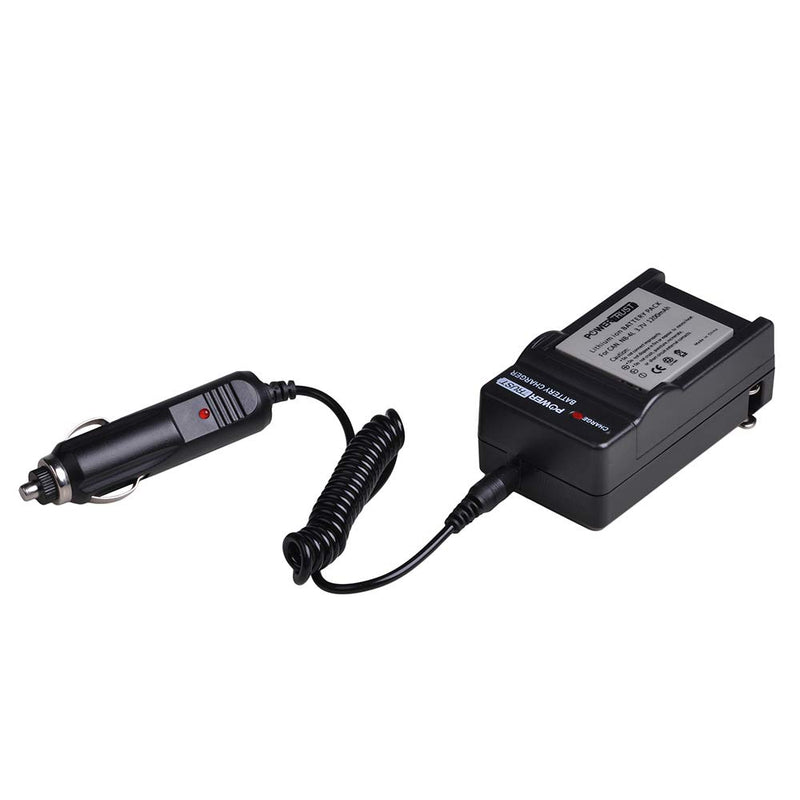 PowerTrust 2Pcs NB-4L NB4L Battery + Fast Charger for Canon PowerShot ELPH 100 HS, 300 HS, 310 HS, SD1000, SD1100 is, SD1400 is, SD200, SD30, SD300, SD40, SD400, SD430, SD450, SD600, SD630