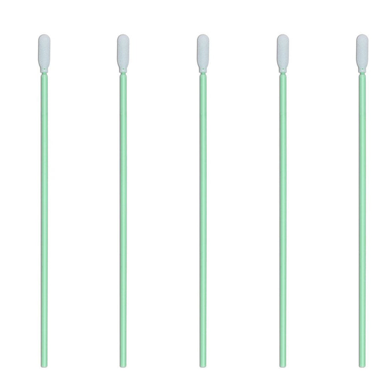 100pcs 6.4'' Firearm Cleaning Swabs Kit, Long Handle Cleanroom Foam Tip Cleaning Swabs for Gun，Camera, Optical Lens, Electronics and Detailing CK-FS740