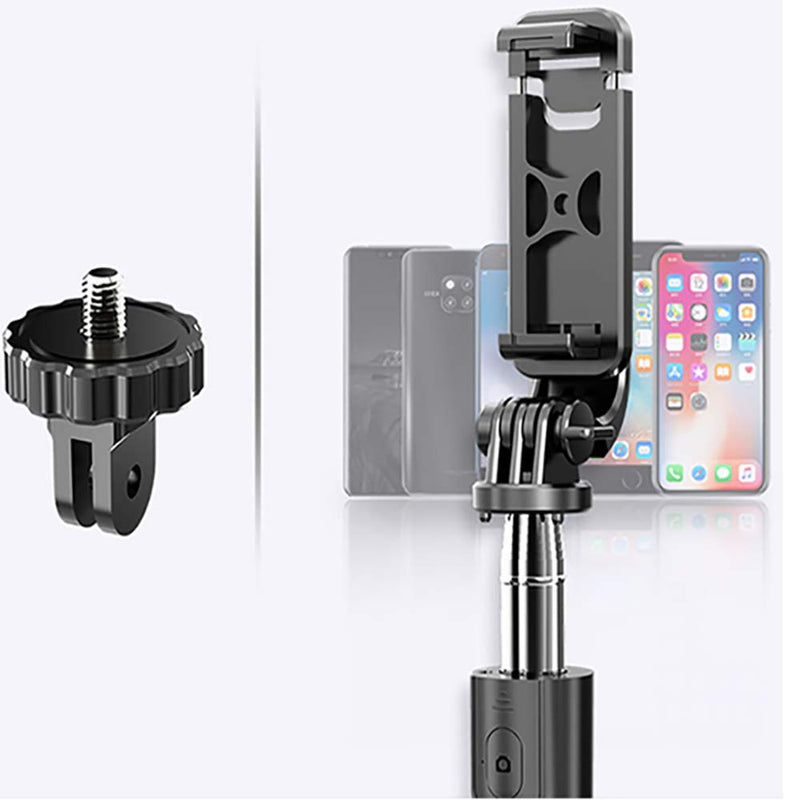 The New Multi-Function Selfie Stick Tripod, 39.4 inches Expandable Bluetooth Wireless Remote Control, Compatible with Small Cameras, iPhone 11 11PRO XS Max XS XR X 8P 7P, Galaxy S20 S10 S9 S8, Gopro