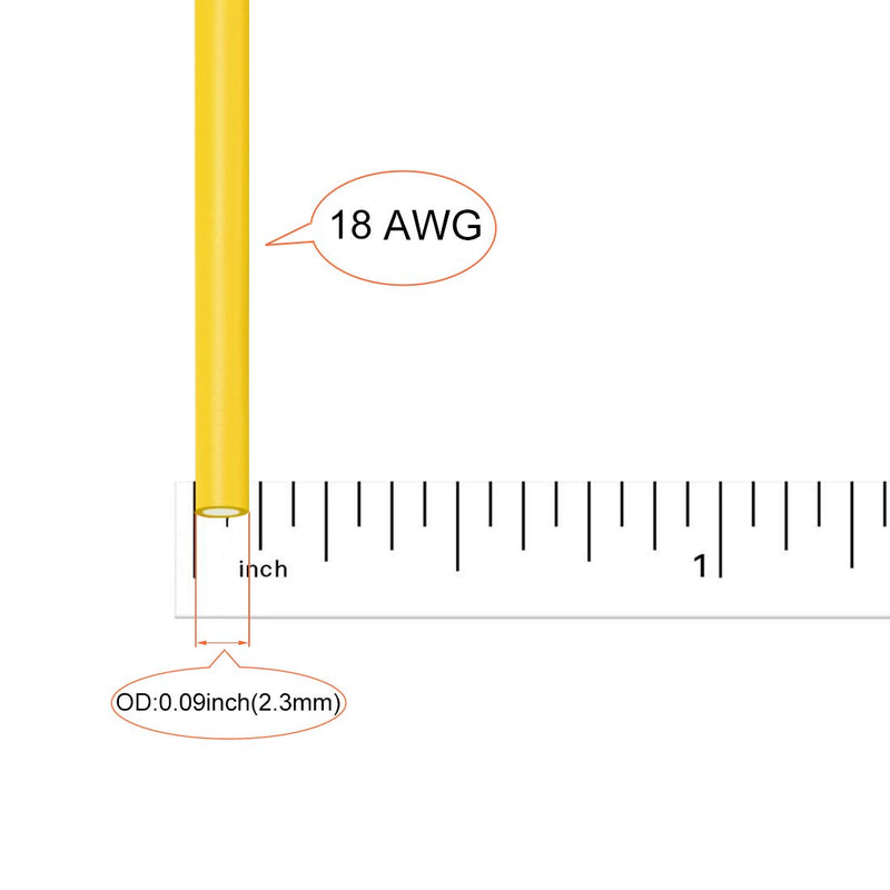 [AUSTRALIA] - uxcell Silicone Wire 18 AWG Ultra Flexible 600V Electric Wire Strands of Tinned Copper Wire 3 ft 9 Colors 
