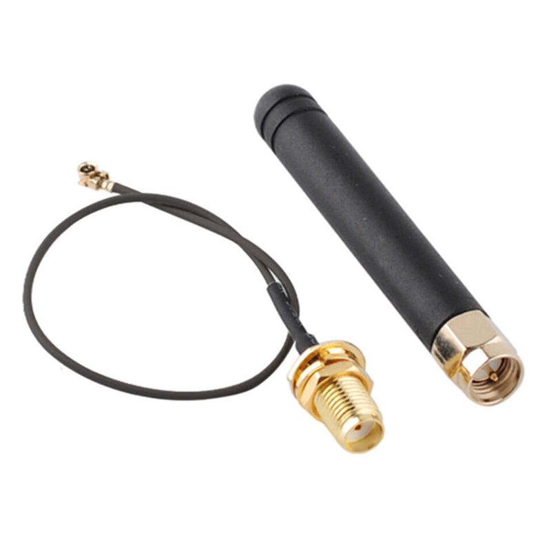 Wishiot 3PCS LoRa Antenna 915MHz 2dBi U.FL IPEX to SMA Connector for ESP32 Lora Board Lora32u4 II WiFi Lora32 10cm 3PCS 915MHz