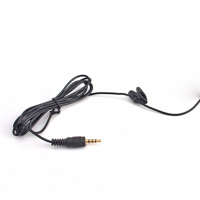 [AUSTRALIA] - Cable fix Black Single Mount Tie-Clips Lapel Microphone Lavalier Microphone Headworn Microphone Clips Plastic Version for WL93 and SM93 microphones - Set of 10 