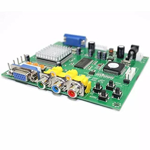 [AUSTRALIA] - Paddsun Video Converter Arcade Game RGB CGA EGA YUV to VGA HD Video Converter Board 1 VGA Single Output Jamma Game Monitor to CRT LCD PDP GBS-8200 Projector US New 