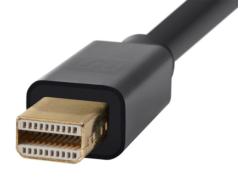 Monoprice Select Series Mini DisplayPort 1.2 Cable, 6ft , Black 6 Feet