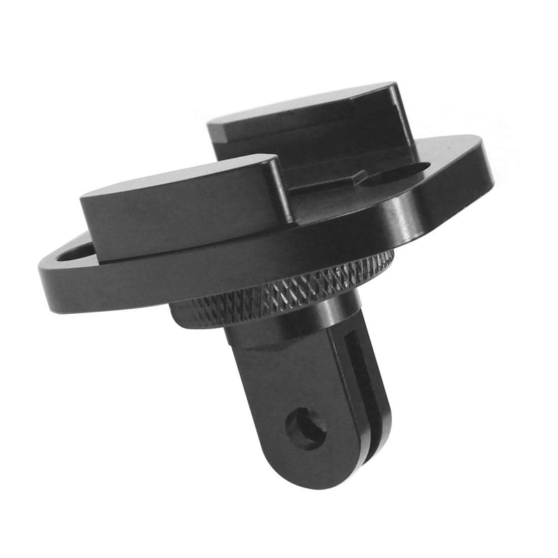 [AUSTRALIA] - FEICHAO Aluminum CNC Quick Release Tripod Mount with 1/4 Adapter Buckle Base Interface Compatible for Hero 8 7 6 5 4 3 and Other Sports Camera (Mount Board + 1/4 Adapter) Mount Board + 1/4 Adapter 