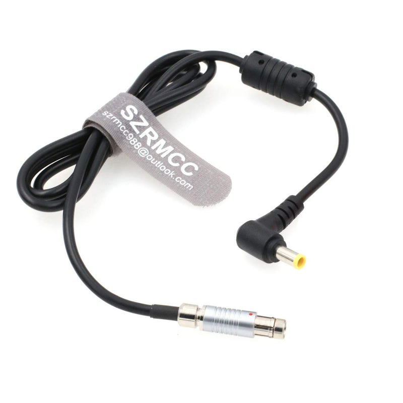 SZRMCC Fischer 3 Pin to DC 2.5 Plug Power Cable for Sony PXW-FS7 Camcorder Camera