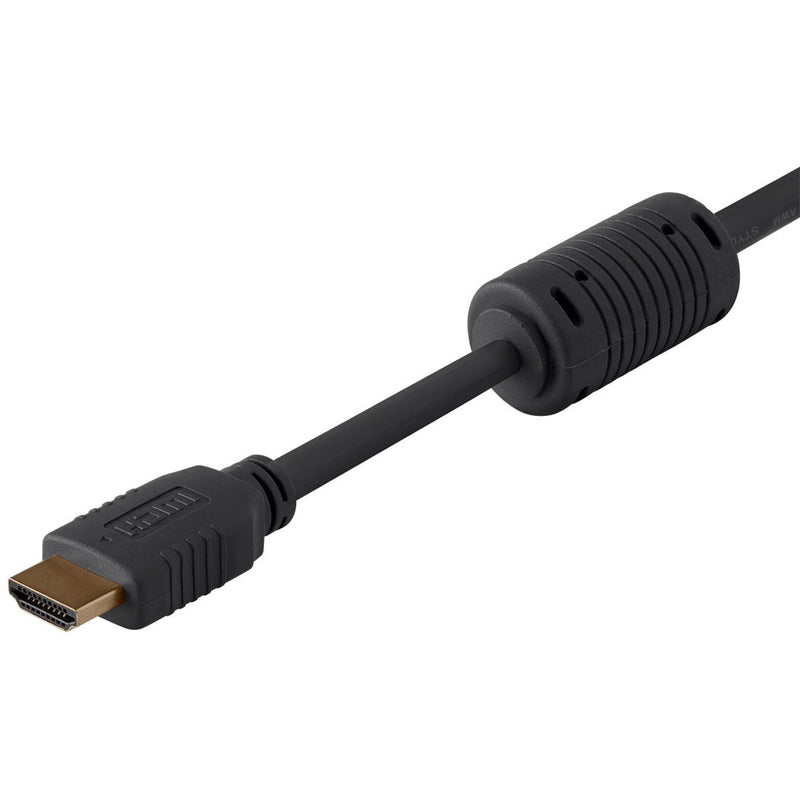 Monoprice HDMI High Speed Cable - 1.5 Feet - Black, 4K@60Hz, HDR, 18Gbps, YUV 4:4:4, 28AWG - Select Series