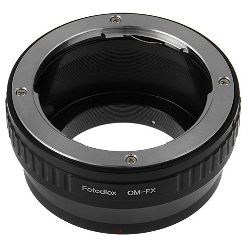 Fotodiox Lens Mount Adapter Compatible with Olympus Zuiko (OM) 35mm SLR Lens on Fuji X-Mount Cameras Olympus OM 35mm Standard