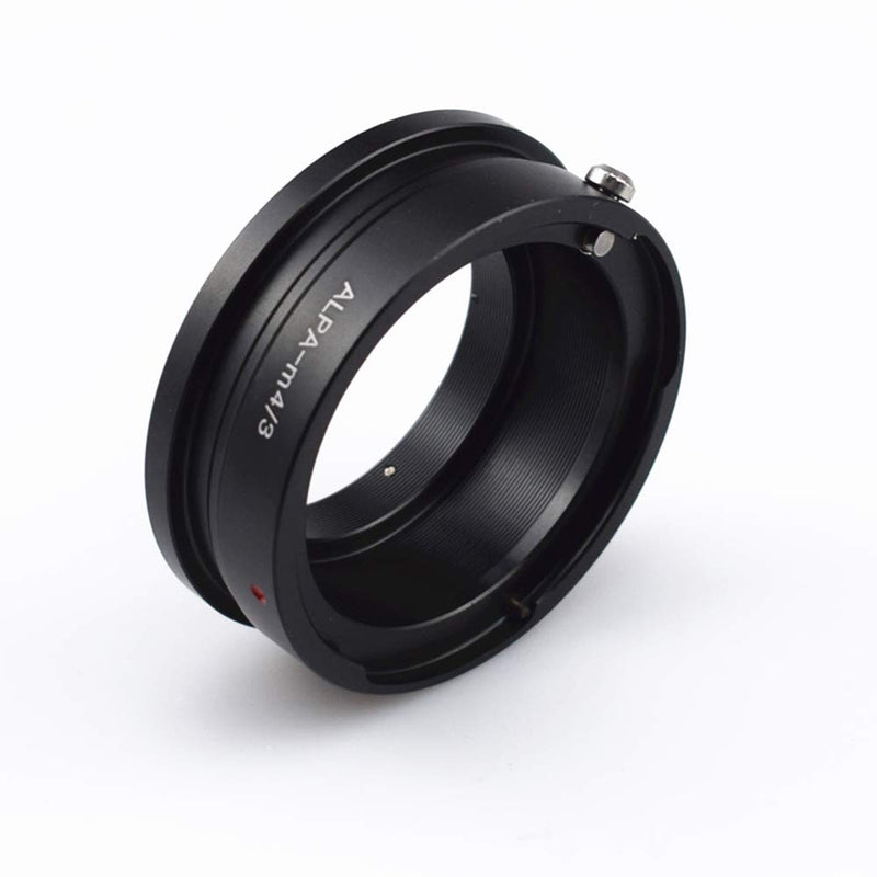 ALPA 35mm SLR Lens to Micro 4/3 Adapter & for Olympus EP1,EP2,EP3,EPL1,EPL2,EPL3,EPL5,EPM1,OM-D E-M5; Pen-F & for Panasonic G7 G9 GF6 GF7 GF8 GH5 GM5 GX7 DMC-G2, DMC-G3, DMC-GH1 ALPA to M4/3 adapter