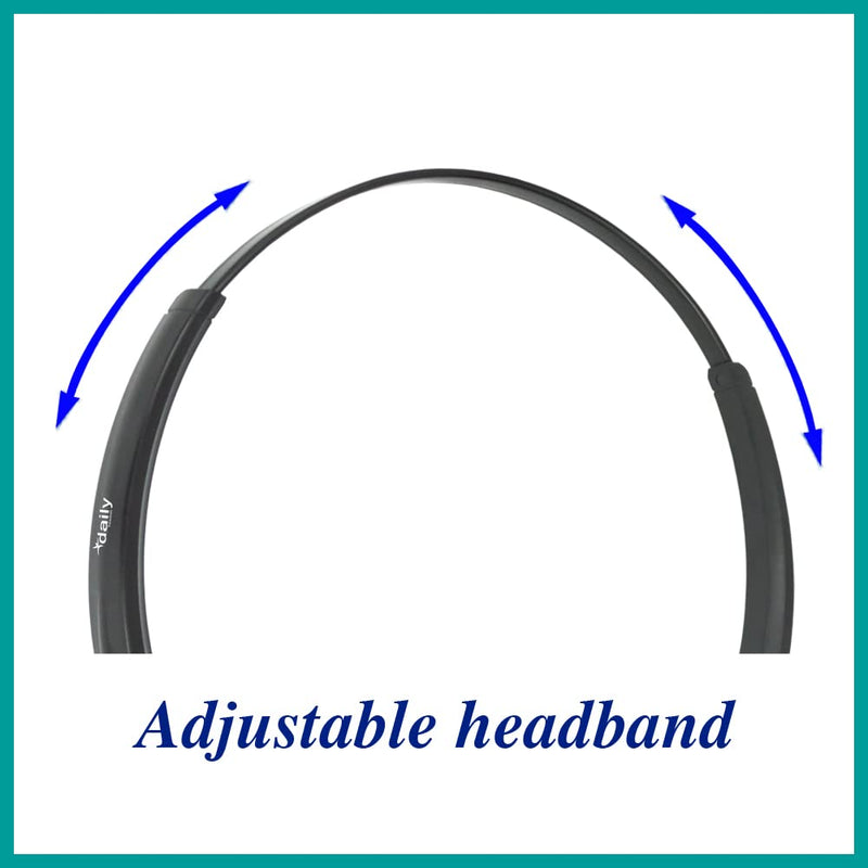 Compatible with Grandstream Yealink Snom RJ9 Phone Headset Noise Cancelling Headphones HD Voice Plus 3.5mm Adapter (Binaural) Binaural headset