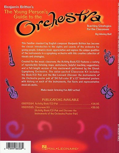 The Young Person's Guide to the Orchestra -Teaching Strategies - Book + CD