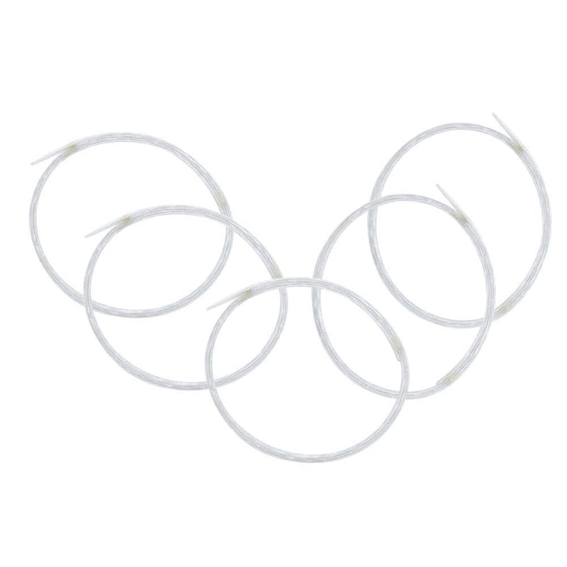 Bnineteenteam 5Pcs Guitar Binding Purfling, 6mm Width Celluloid White Pearl Guitar Binding Purfling for Acoustic Guitar Classical Guitars