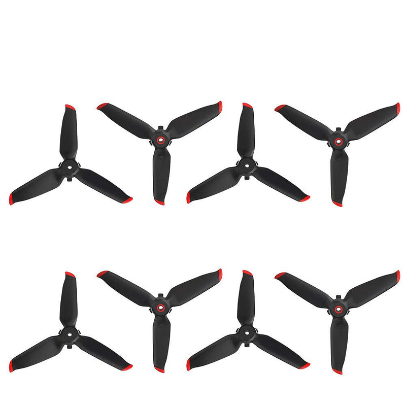 4pcs Propellers for DJI FPV Combo, FPV Racing Drone Propellers Blades Compatible with DJI FPV Combo Red