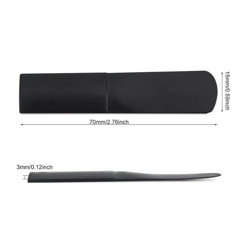 VGEBY1 Saxophone Reeds, 2.5 Resin Reeds for Alto Sax Durable Resin Alto Saxophone Mouthpiece Reeds Repair Accessory