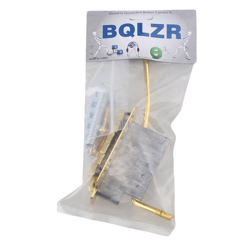 BQLZR Gold Tremolo Bridge Set For Electric Guitar