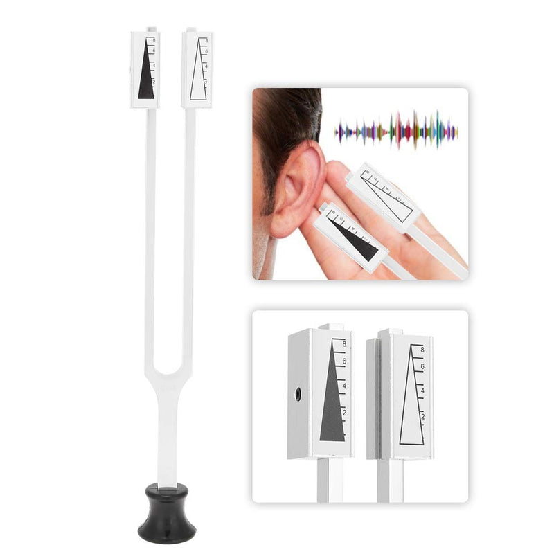 Brrnoo Tuning Fork, C64Hz and C128hz aluminum alloy adjustable Medical Tuning Fork Instruments Tuning Vibration Health DiagnosticTherapy Tool