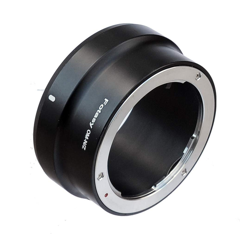 Fotasy Olympus OM Lens to Nikon Z Mount Adapter, OM Nikon Z Mount Adapter, OM Z Mount, Olympus OM NZ Adapter, fits Olympus OM Lense & Nikon Z Mirrorless Camera Z5 Z50 Z6 Z7 Z6 II Z7 II OM-Nikon Z