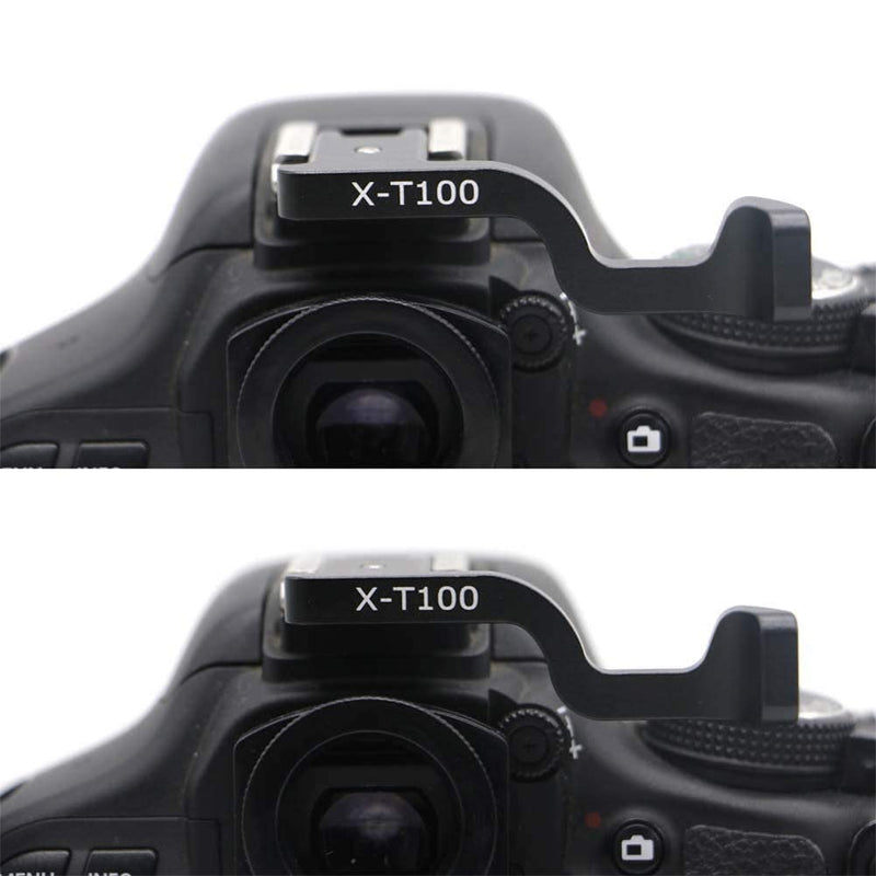 X-t100 Metal Thumbs Up Grip Hot Shoe Cover, Aluminium Alloy Hot Shoe Cover Thumb Grip for Fujifilm X-T100 XT100 Special Finger Handle, Hot Boot Finger Button