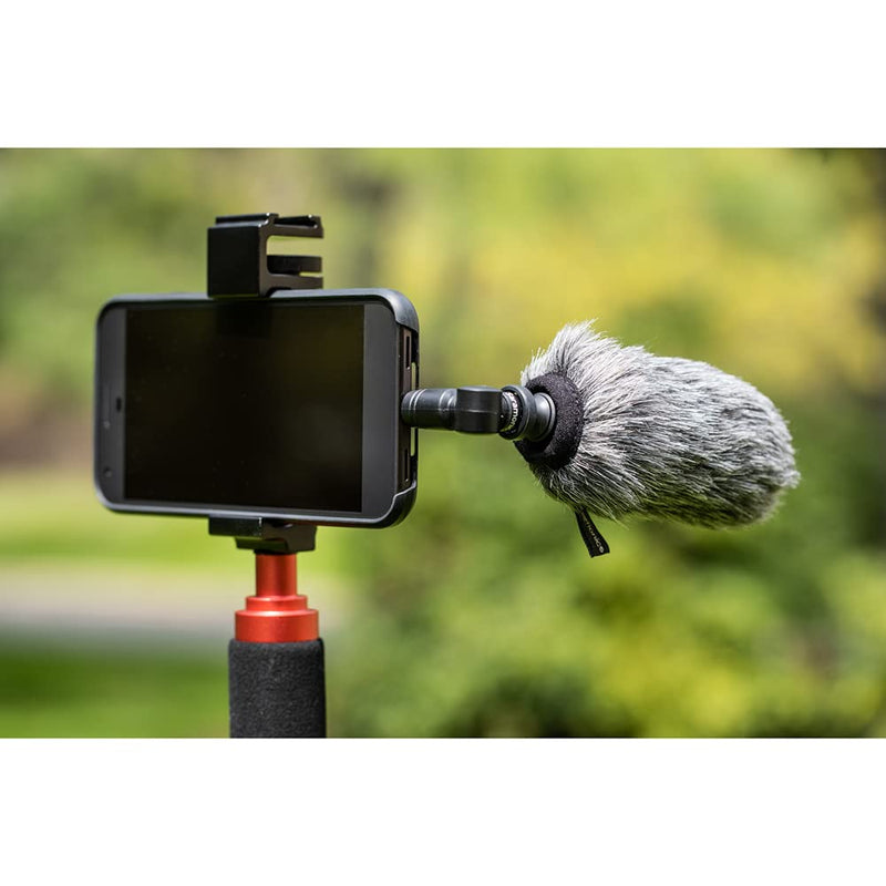 Saramonic Unidirectional Micro-Shotgun Microphone with USB-C Output for Android Smartphones or Tablets, and iPad Pro or iPad Air (SmartMic5 UC), SMARTMIC5UC