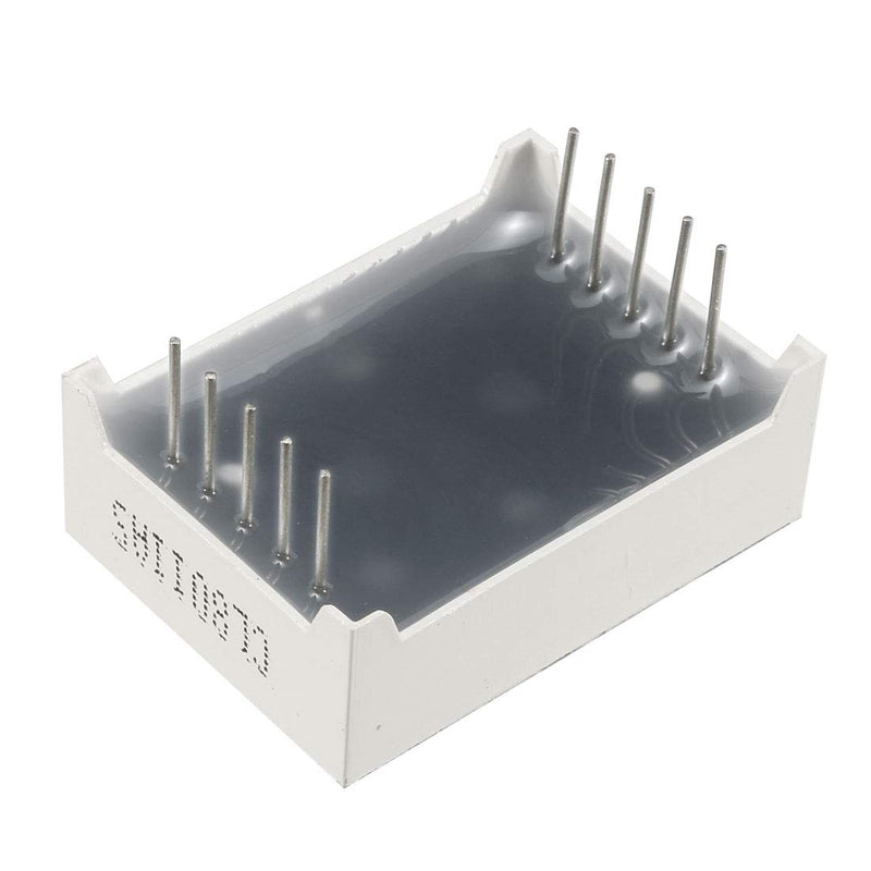 uxcell Common Cathode 10 Pin 1 Bit 7 Segment 1.1 x 0.79 x 0.35 Inch 0.8" Red LED Display Digital Tube 5pcs