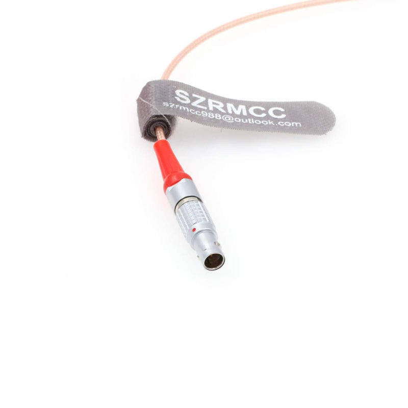SZRMCC DIN 1.0/2.3 to 0B 5 Pin Male Timecode Input Cable for Ultrasync One Sound Devices 633 (Straight) Straight