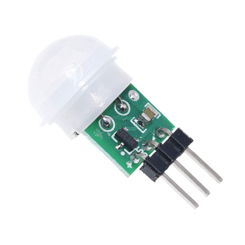 ALAMSCN 6PCS AM312 Mini IR Human Sensor Module HC-SR312 Pyroelectric PIR Infrared Motion Automatic Detector for Arduino + Dupont Wire