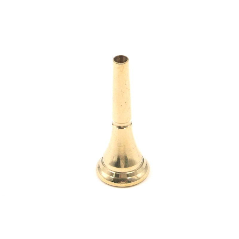 Geesatis Gold Plated Standard French Horn Mouthpiece Deep Cup Mouth Horn French Horn Mouthpiece