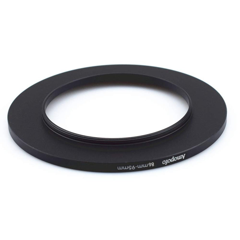 [AUSTRALIA] - 86mm-95mm Metal Ring/86mm to 95mm Step-Up Ring for Filters,Made of CNC Machined with Matte Black Electroplated Finish,Compatible with All 86mm Camera Lenses & 95mm Accessories 86 to 95mm Step Up Ring Adapter 