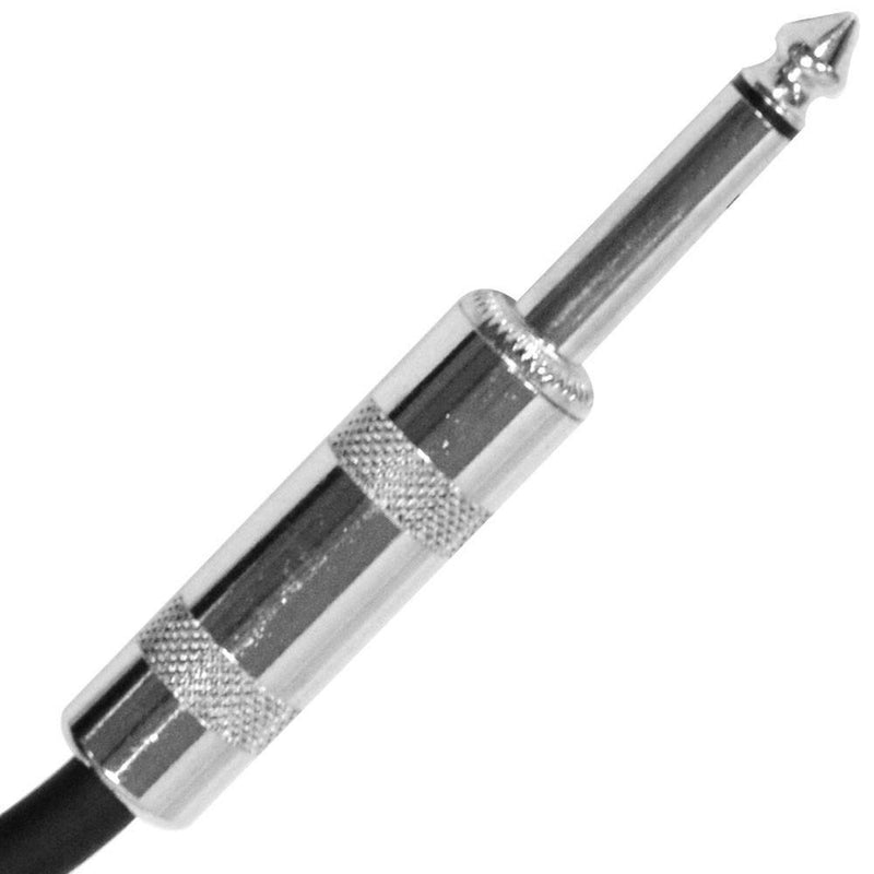 [AUSTRALIA] - Seismic Audio - SASTSX-6 - 6 Foot TS 1/4" Guitar, Instrument, or Patch Cable Black 