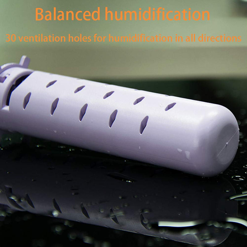 Guitar Humidifier, Moreup Acoustic Guitar Sound Holes Humidifier Moisture Anti-drying Anti-panel Cracking Musical Instrument Care Guitar Accessories (Purple) Purple