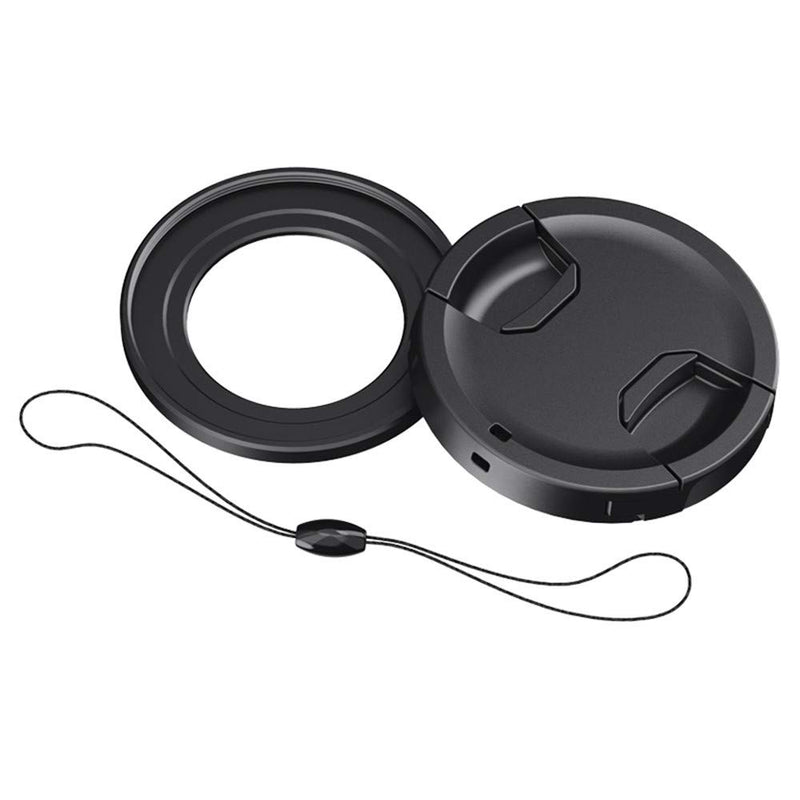 JJC Dedicated Metal 49mm Thread Filter Adapter Lens Adapter for Canon PowerShot G7X III II G5X Installing UV CPL ND Filter, Includes 49mm Snap-On Lens Cap & Cap Keeper String