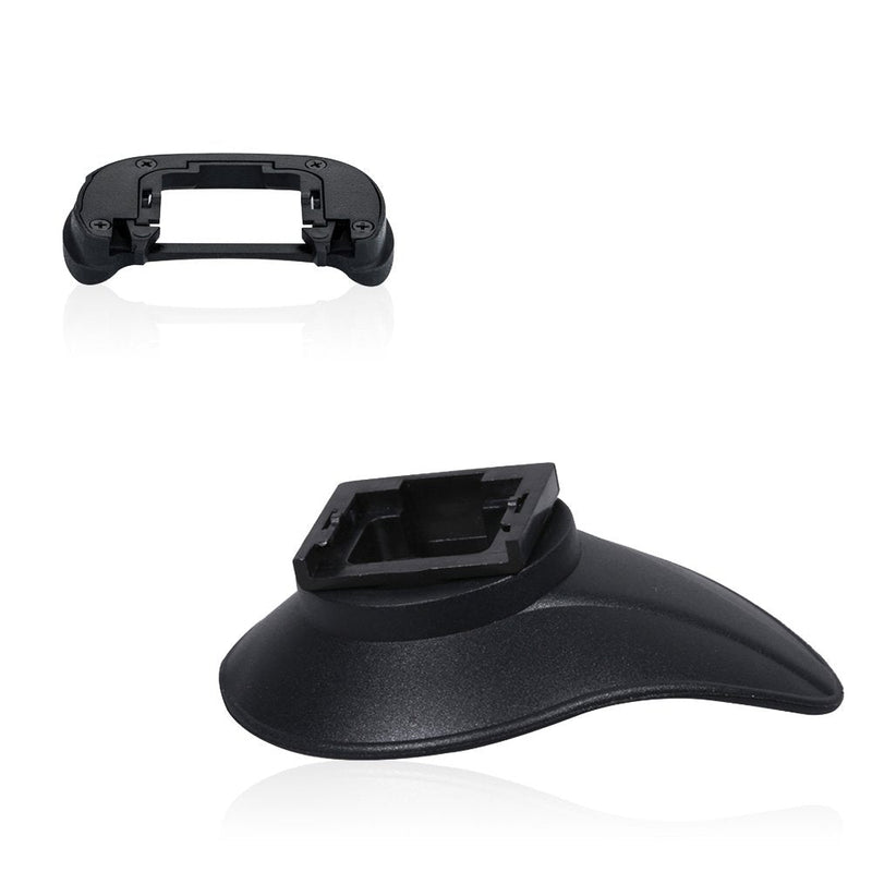 2 Types Camera Eyecup JJC Eye Cup Eyepiece Viewfinder for Sony a7 a7 II a7 III a7R a7R II a7R III a7R IV a7S a7S II a9 a58 a99 II Replaces Sony FDA-EP18 360 Degree Rotatable Oval Soft Silicone -2 Pack Original+Oval