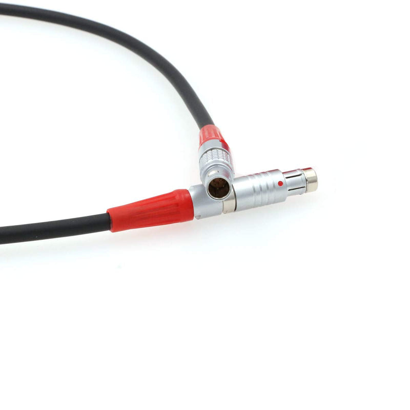 SZRMCC ARRI Alexa RS Fischer 3 Pin Male to 0B 4 Pin Male Power Cable for ARRI FIZ Lbus Cforce RF Lens Motor