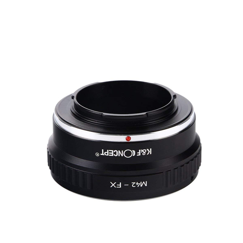 K&F Concept M42 to Fuji X Adapter,K&F Concept Lens Mount Adapter for M42 Mount Lens to Fujifilm Fuji X-Series X FX Mount Mirrorless Camera Body,Fits for Fuji XT2 XT20 XE3 XT1 X-T2