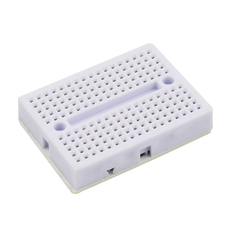 LampVPath [12Packs] 170 Points Mini Small solderless breadboard Compatible for Proto Shield