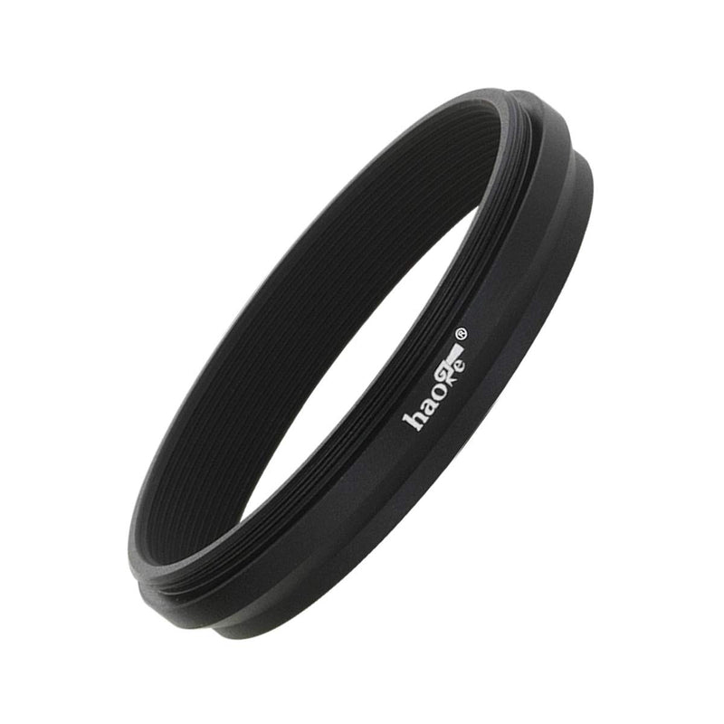 [AUSTRALIA] - Haoge Lens Filter Adapter Ring for Fujifilm Fuji FinePix X70 X100 X100S X100T X100F Camera fit 49mm UV CPL ND Filter Lens Cap Replace Fujifilm AR-X100 Black 