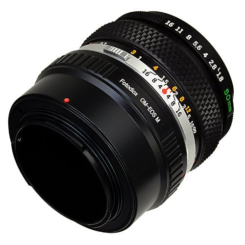 Fotodiox Lens Mount Adapter, Olympus OM Zuiko Lens to EOS-M Camera Body Olympus OM 35mm Standard